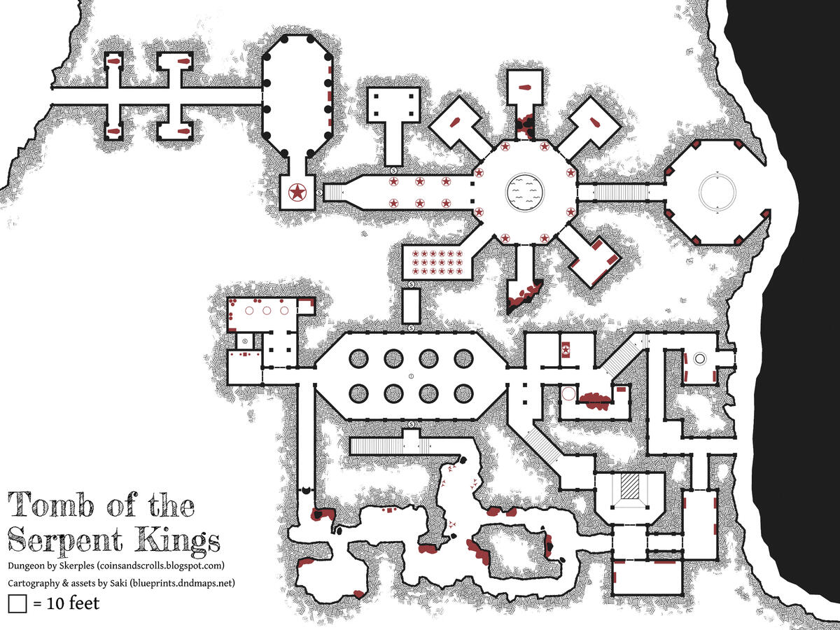 DnDungeon Blueprint Assets for Dungeondraft